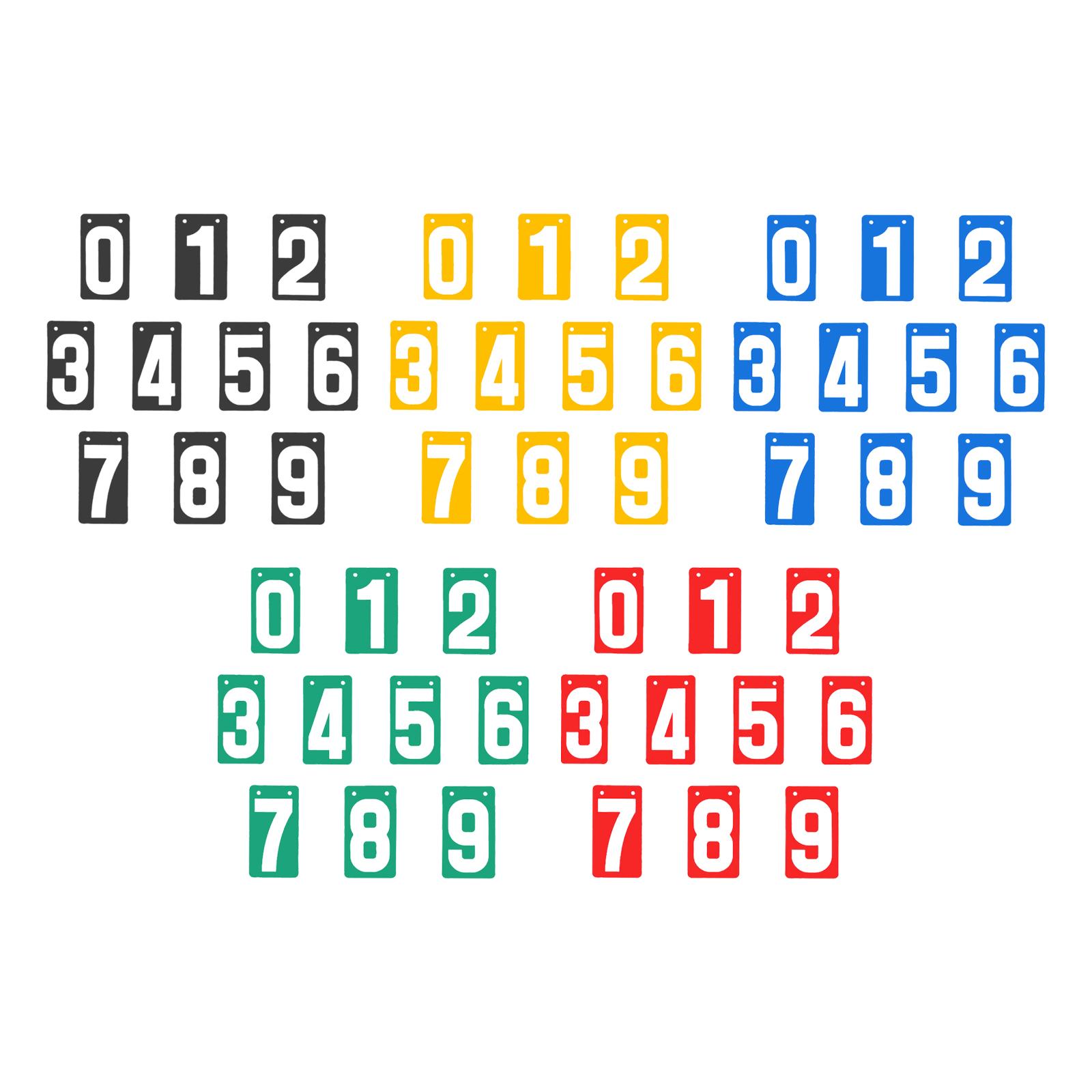 Badminton Score Counter - Score Keeper Numbers 0-9 Scoring Board