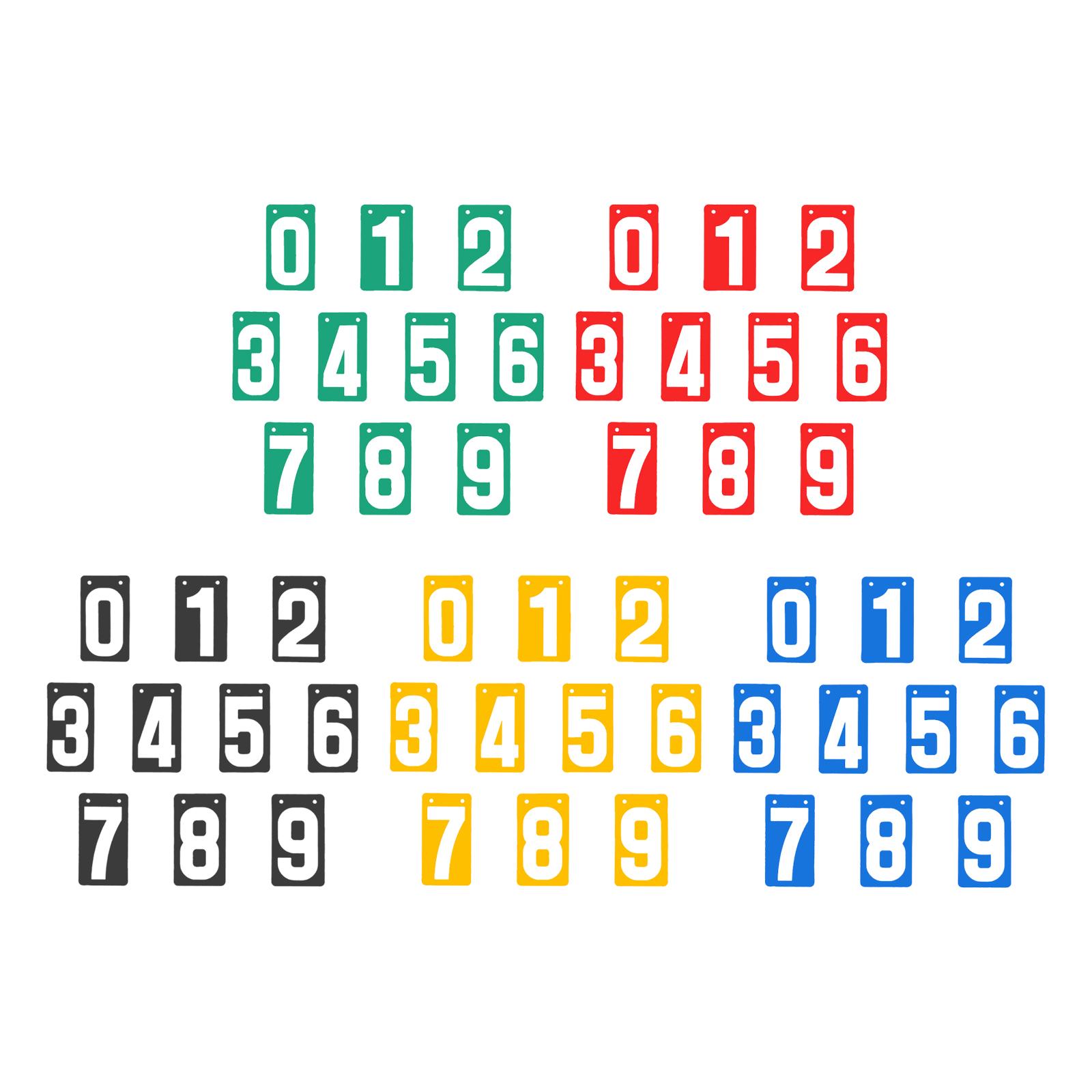 Score Keeper Numbers 0-9 Scori - Badminton Score Counter recension och pris