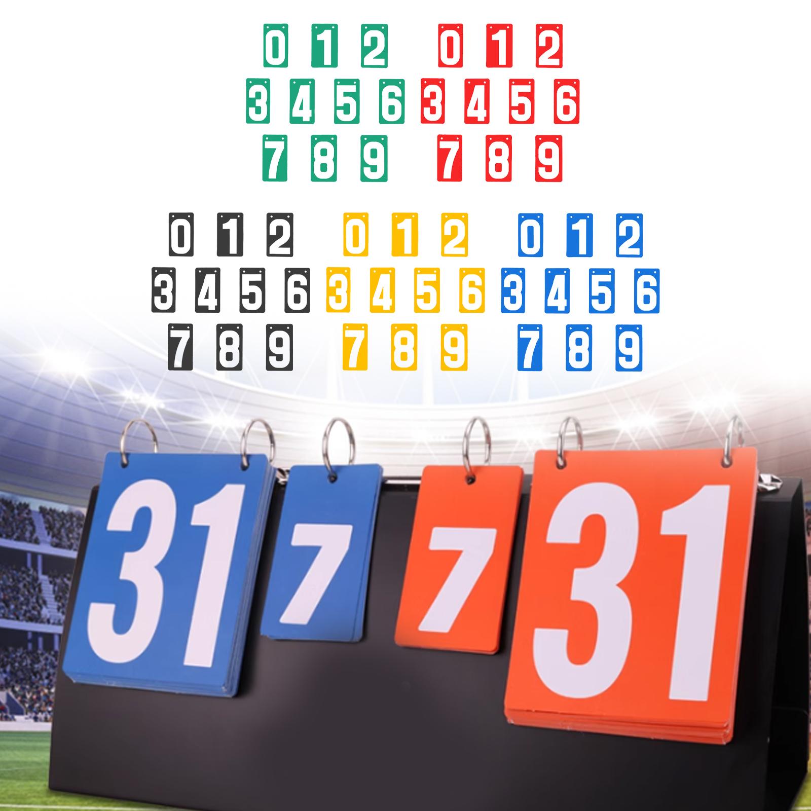 Score Keeper Numbers 0-9 Scori - Badminton Score Counter recension och pris