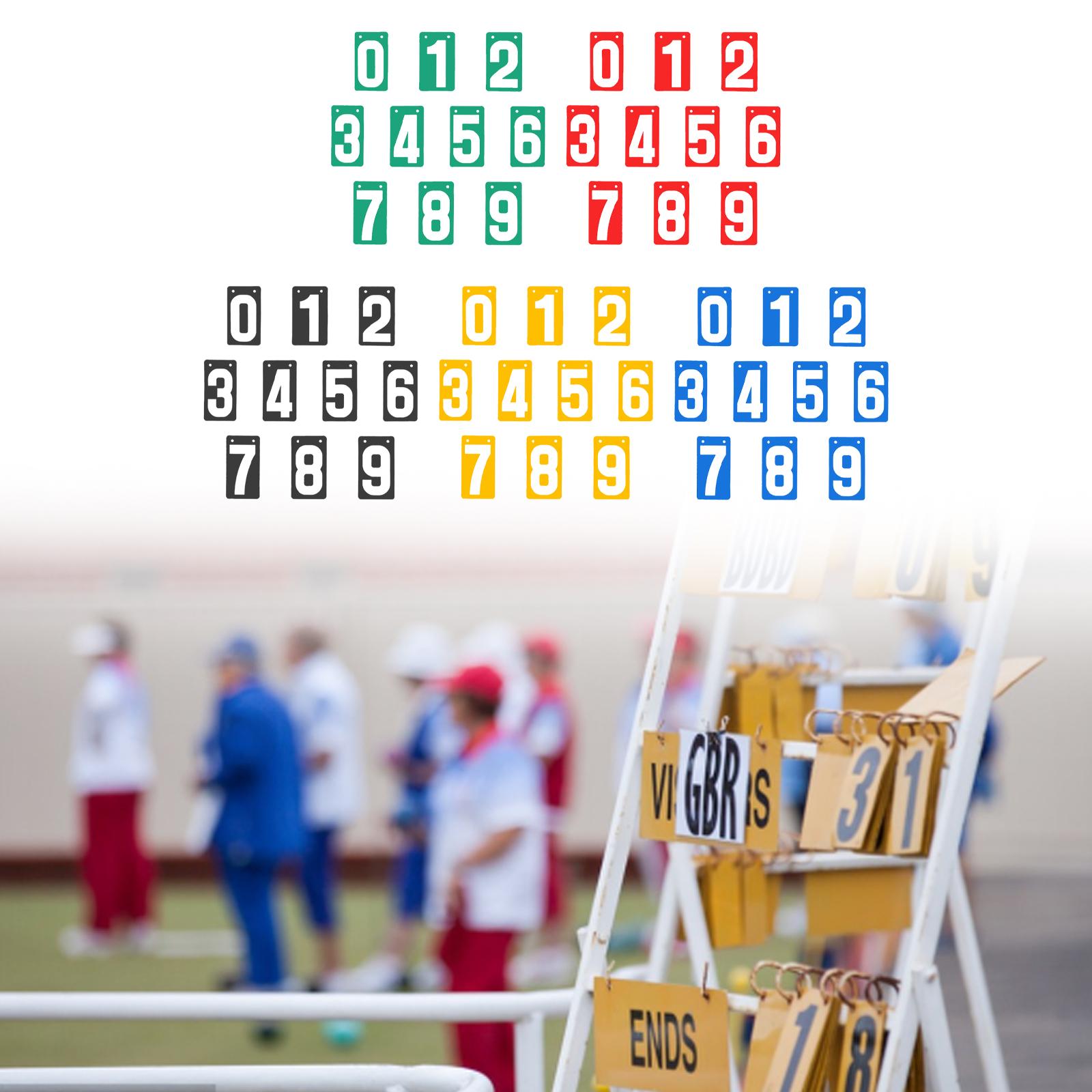 Score Keeper Numbers 0-9 Scori - Badminton Score Counter recension och pris