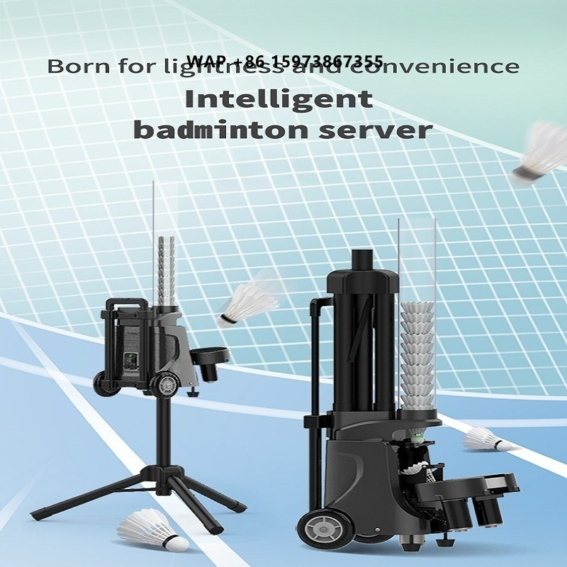Hot Popular Professional Autom - Feeder Machine Badminton recension och pris