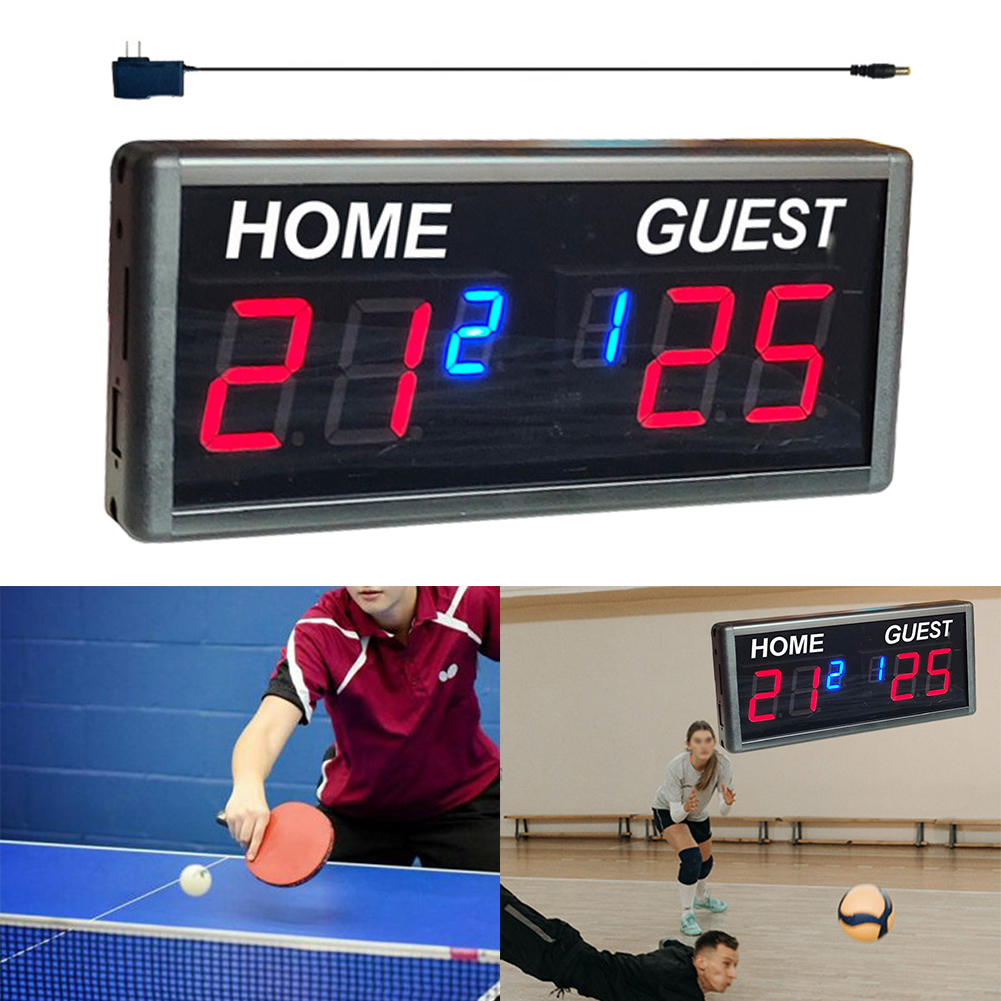 6-Digit LED Electronic Score K - Badminton Score Counter recension och pris