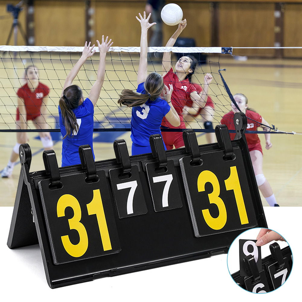 Flip Scorekeeper,Portable Scor - Badminton Score Counter recension och pris