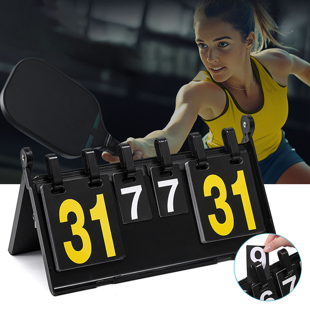 Flip Scorekeeper,Portable Scor - Badminton Score Counter recension och pris