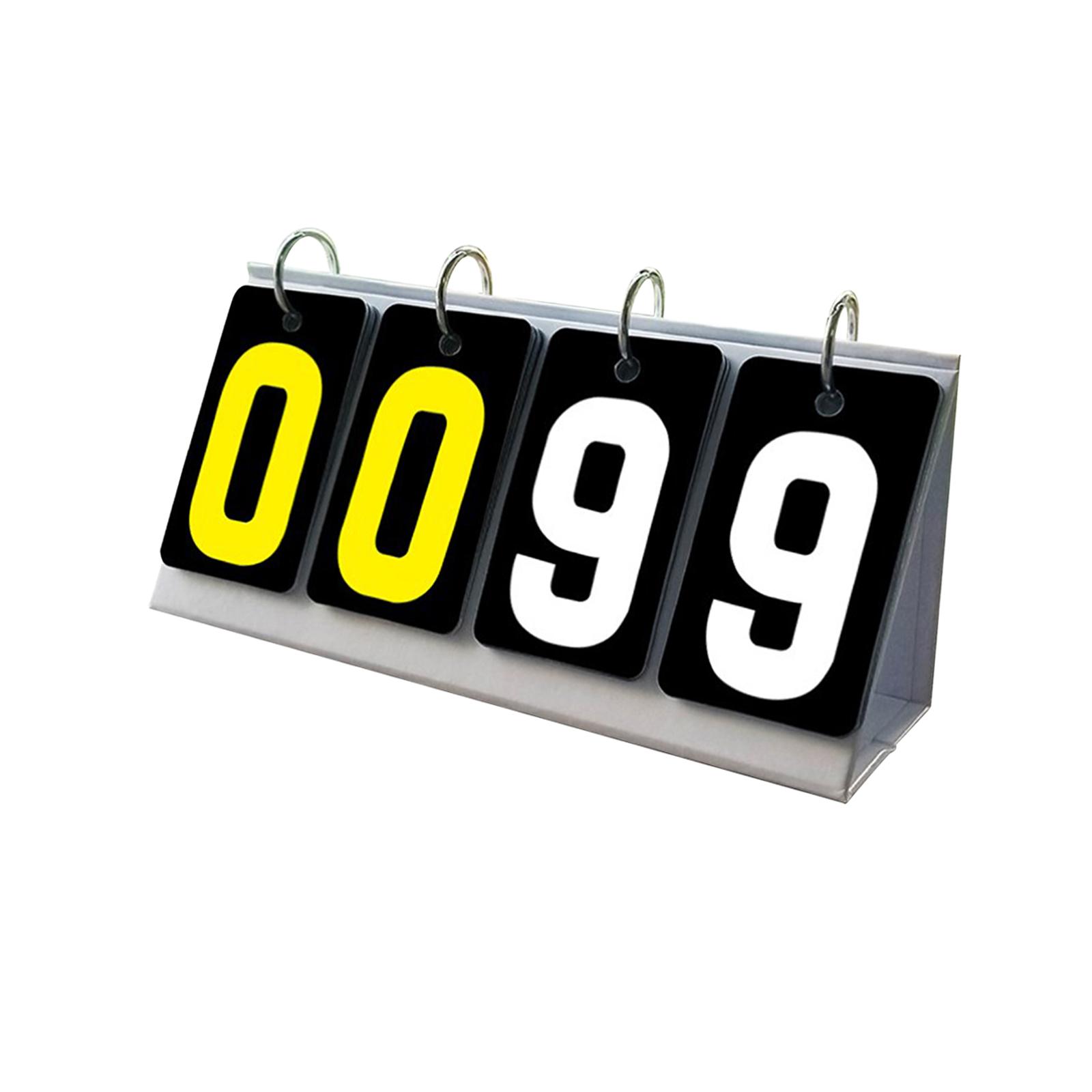 Flip Number Score Scoreboard M - Badminton Score Counter recension och pris