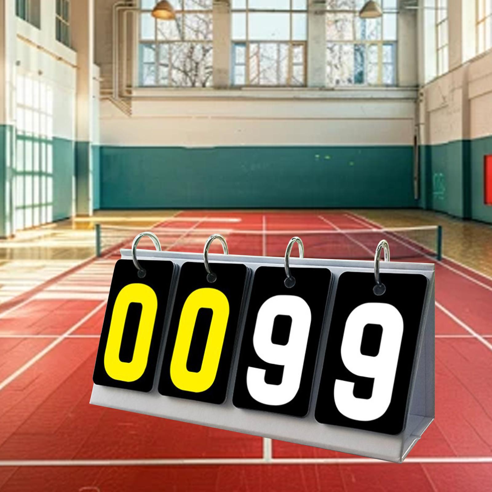Flip Number Score Scoreboard M - Badminton Score Counter recension och pris