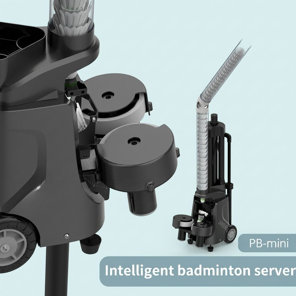 JMZ Badminton Ball Feeder Auto - Feeder Machine Badminton recension och pris