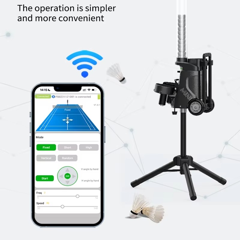 Intelligent Badminton Feeder S - Feeder Machine Badminton recension och pris