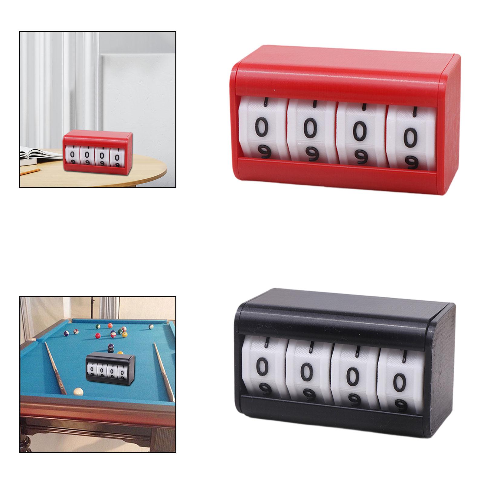 Billiards Pool Scoreboard Scor - Badminton Score Counter recension och pris